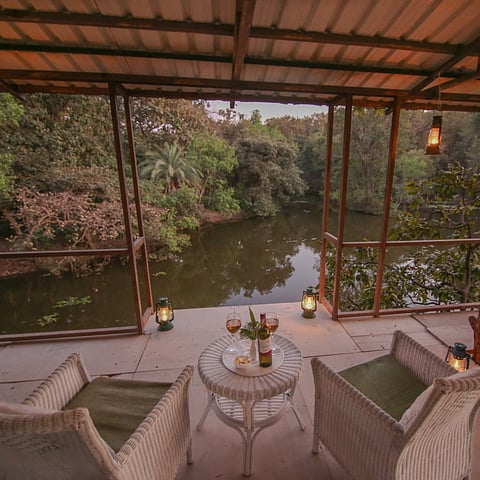 The Pench Jungle Camp in Pench Tiger Reserve