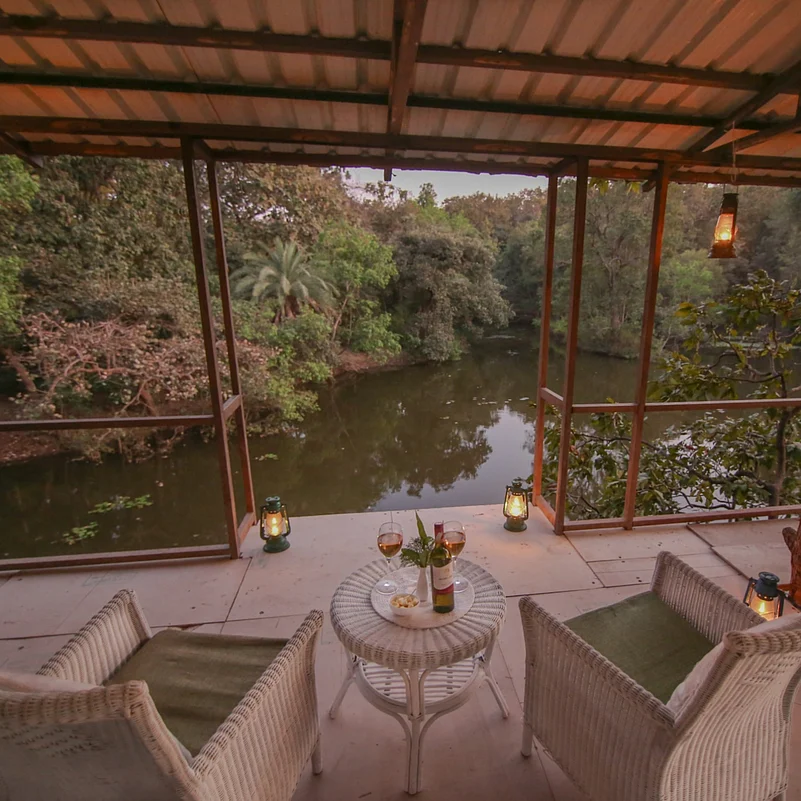 The Pench Jungle Camp in Pench Tiger Reserve