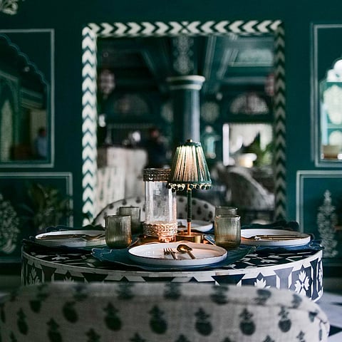 A meal served at Begam Noida