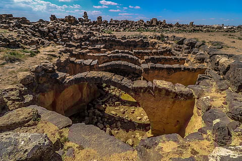 The ruins of Umm al-Jimal