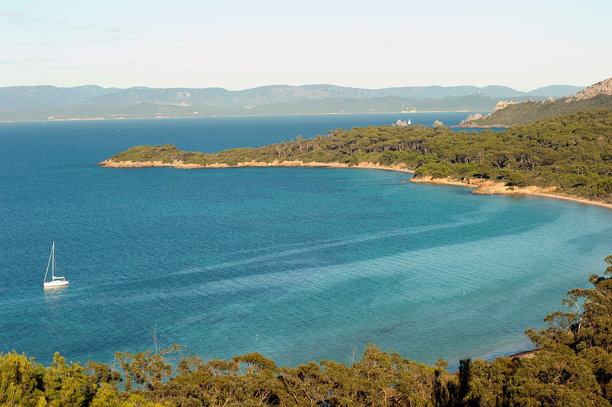 Port-Cros National Park is a coastal archipelago in the Mediterranean Sea