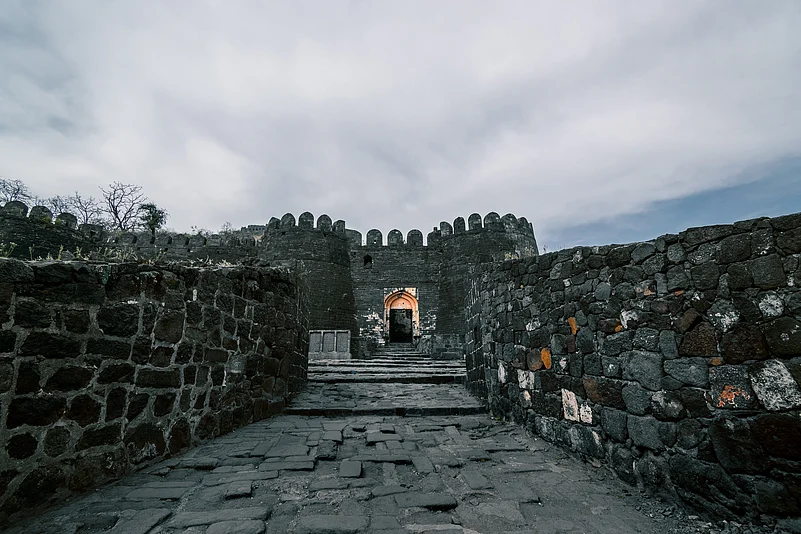 Daulatabad Fort is a historical triangular fortress