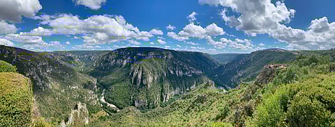 The Tarn and Jonte gorges in Cévennes National Park