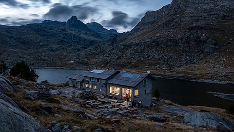 Night falls at Mercantour National Park