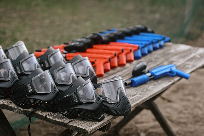 Have a go at playing paintball in the Prozone Mall