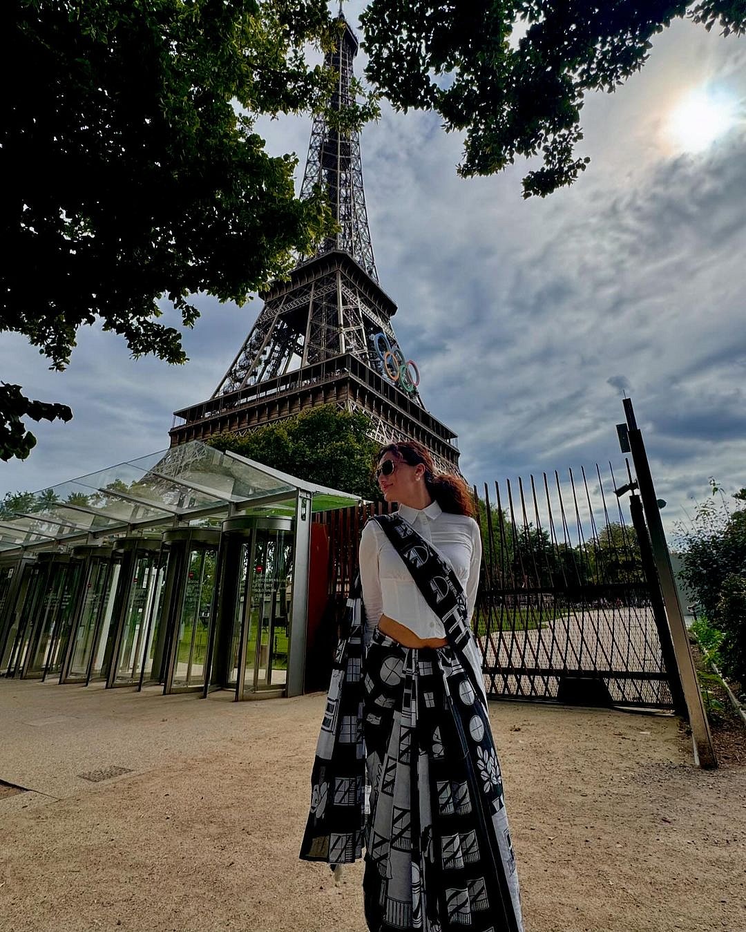 taapsee/instagram : Taapsee Pannu poses infront of the iconic Eiffel Tower, France