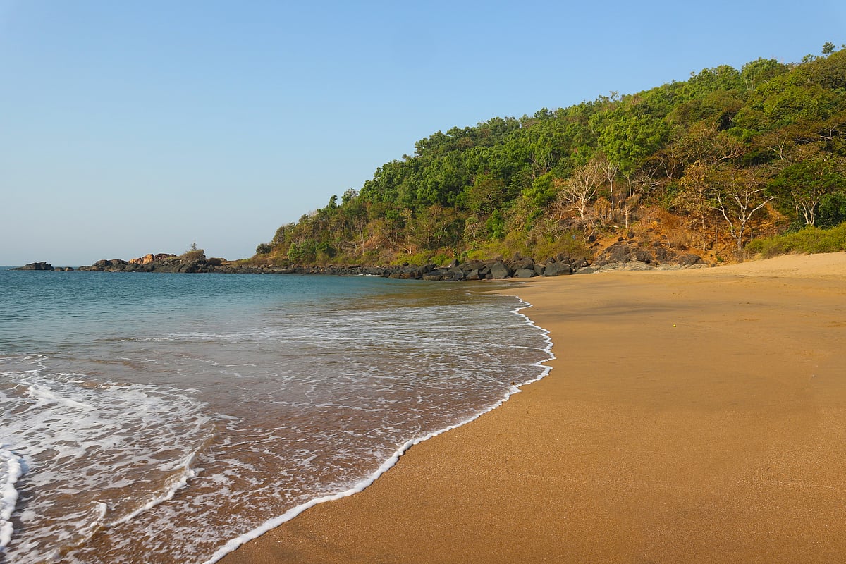 Half Moon Beach is perfect for swimming, canoeing and paddleboarding
