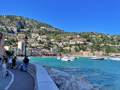 Villefranche-sur-Mer on the French Riviera 