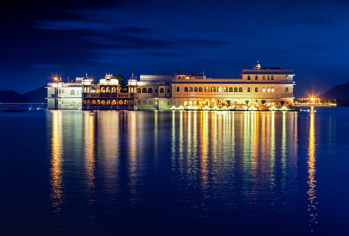 A look at the Taj Lake Palace, Udaipur