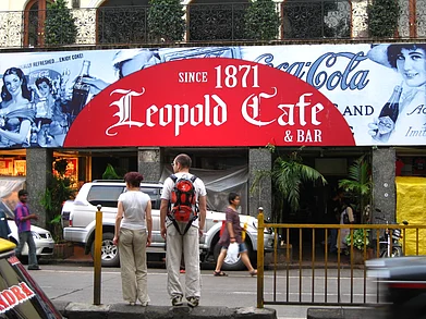 Shutterstock : A view of Leopolds Cafe, Mumbai