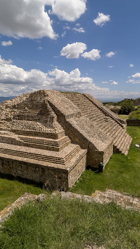 The Monte Albán site in Oaxaca state