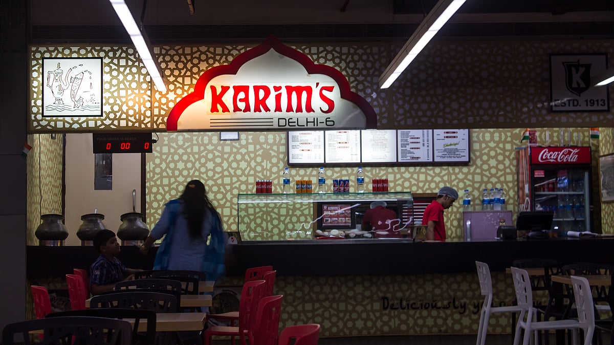 A view of Karim’s, Delhi