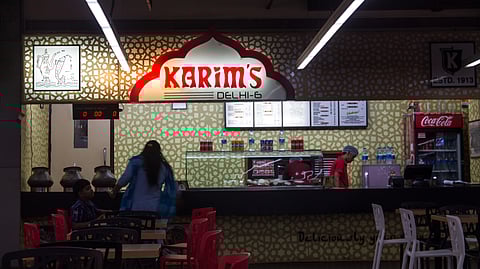 A view of Karim’s, Delhi