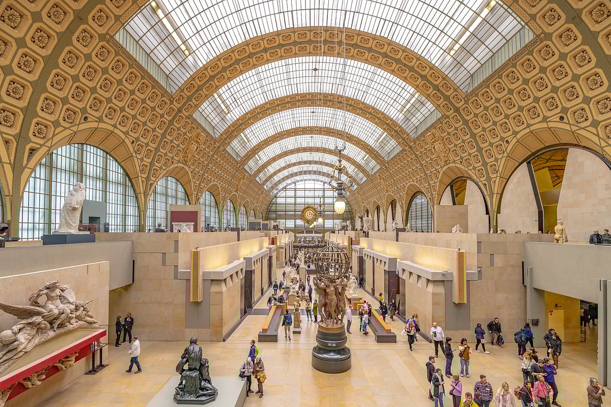 Main hall of Orsay Museum, which brought a fresh appreciation of Martin Scorsese’s Hugo