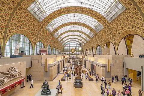 Main hall of Orsay Museum, which brought a fresh appreciation of Martin Scorsese’s Hugo