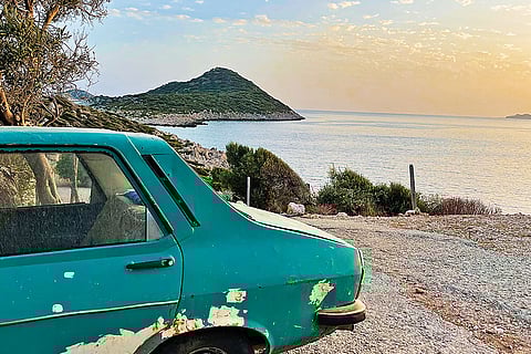 The view from the eatery