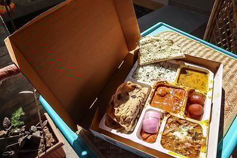 A Punjabi thali