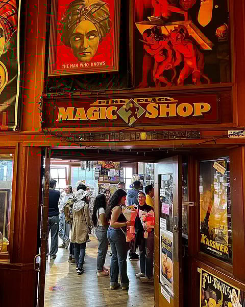A magical Saturday at Market Magic Shop
