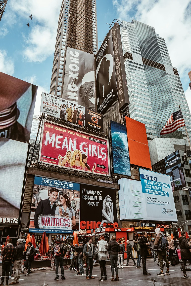 A view of the Times Square - Unspalsh