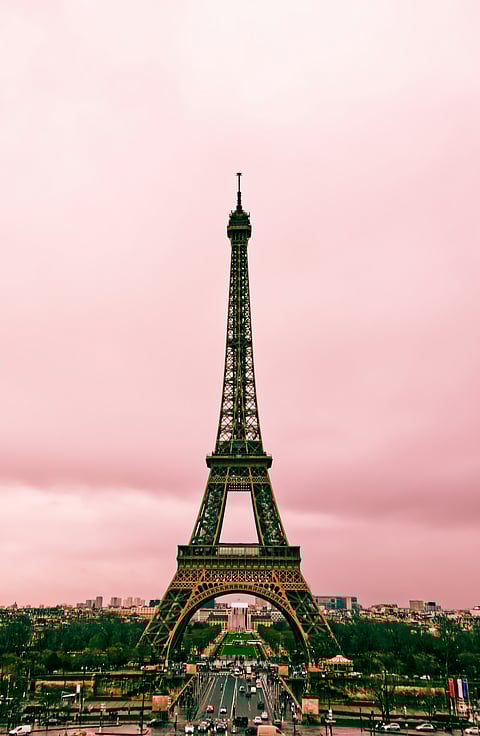 A view of the Eiffel Tower, Paris