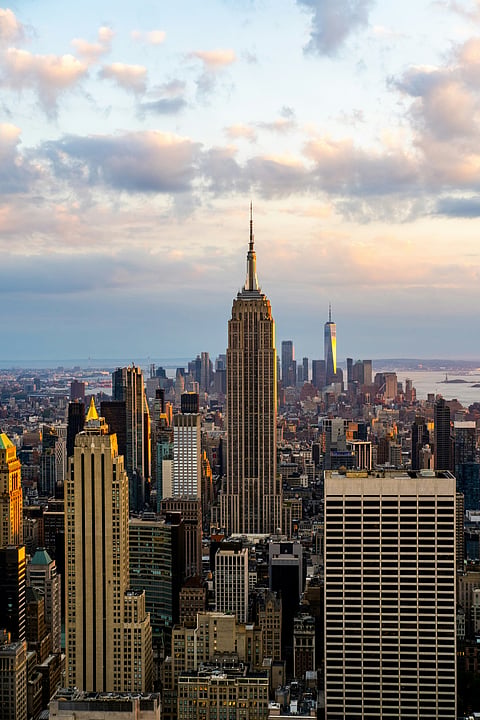 A view of the Empire State Building
