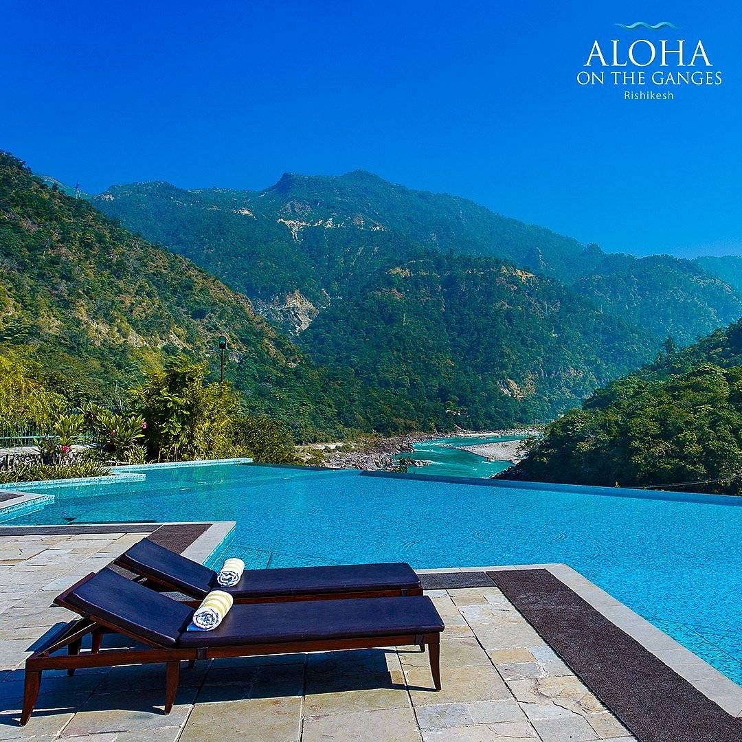 One of the highlights of Aloha on the Ganges is its breathtaking views