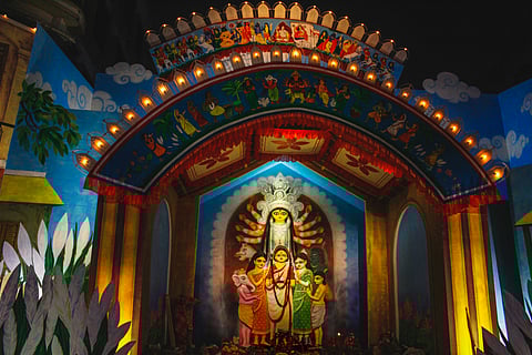 To Bengalis, the goddess Durga is also a daughter of the family