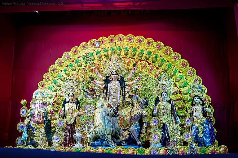 Durga Puja in Kolkata is a blend of religion and art - Vishal Rohatgi/Unsplash