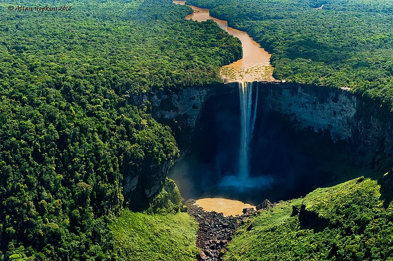 Kaieteur Falls from the air