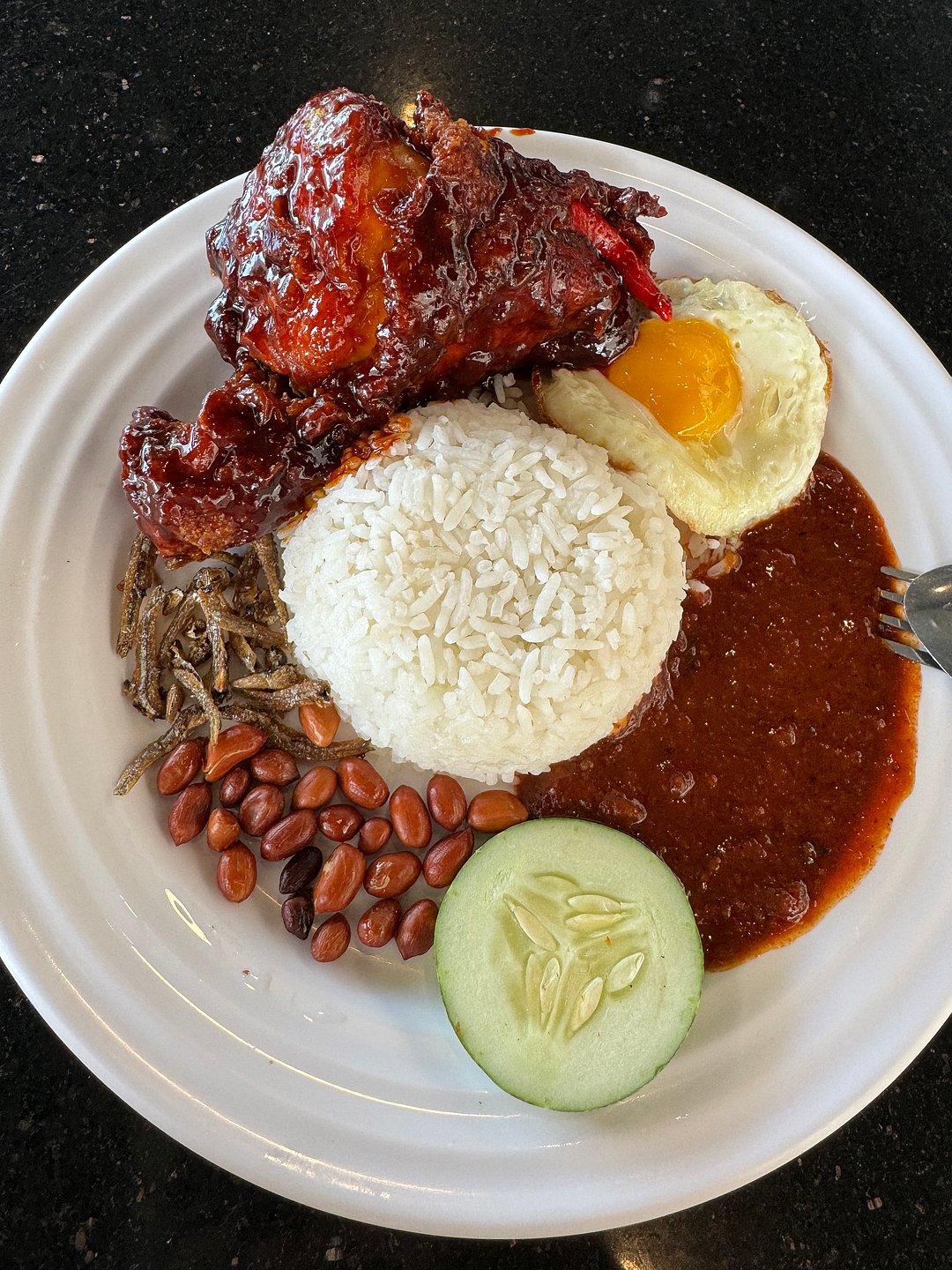 Malaysia's famous Nasi Lemak
