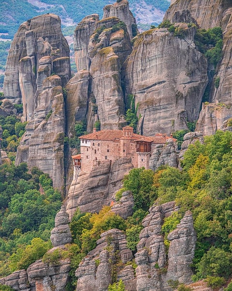 Meteora in Greece