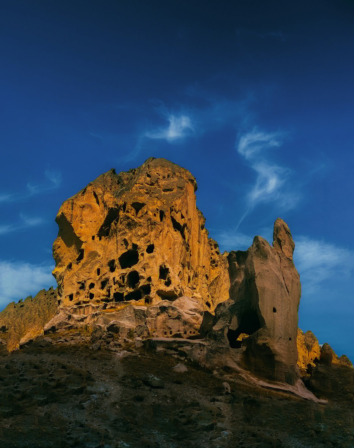 Unsplash : A rock formation at the Gerome Open Air Museum