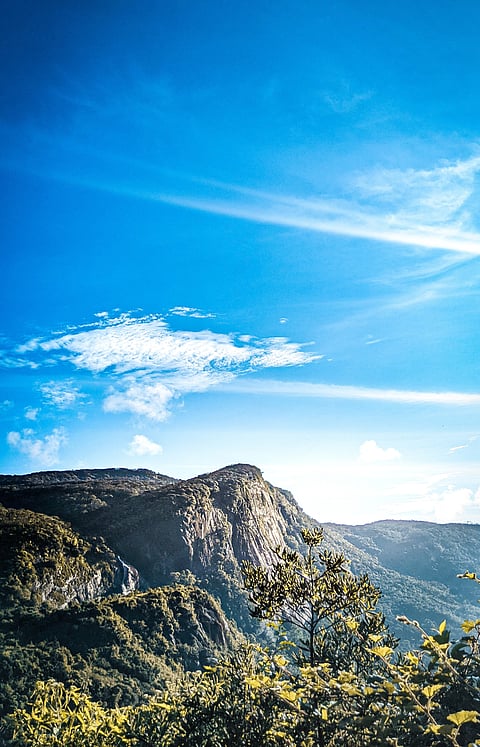 A view of the Adam's Peak