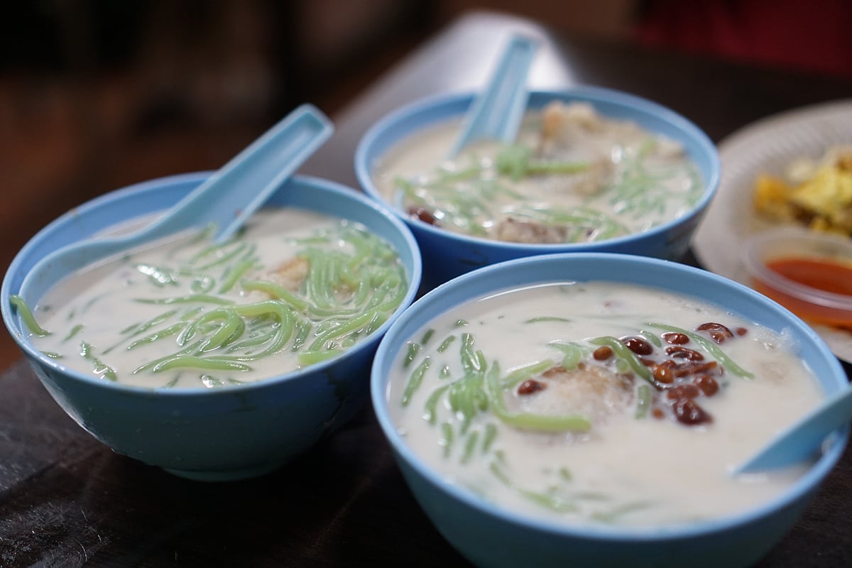 Penang Road Famous Teochew Cendol stalls version of cendol