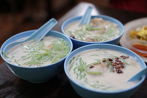 Penang Road Famous Teochew Cendol stall's version of cendol