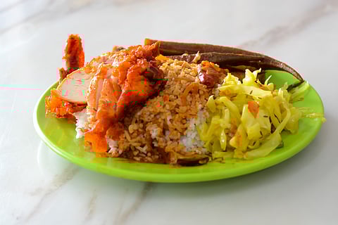 Nasi kandar was introduced by Tamil Muslim traders from India