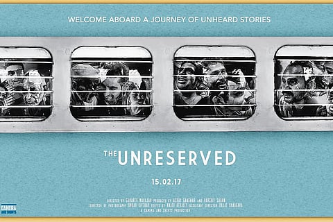 The poster of "The Unreserved." The film 
can be viewed on YouTube