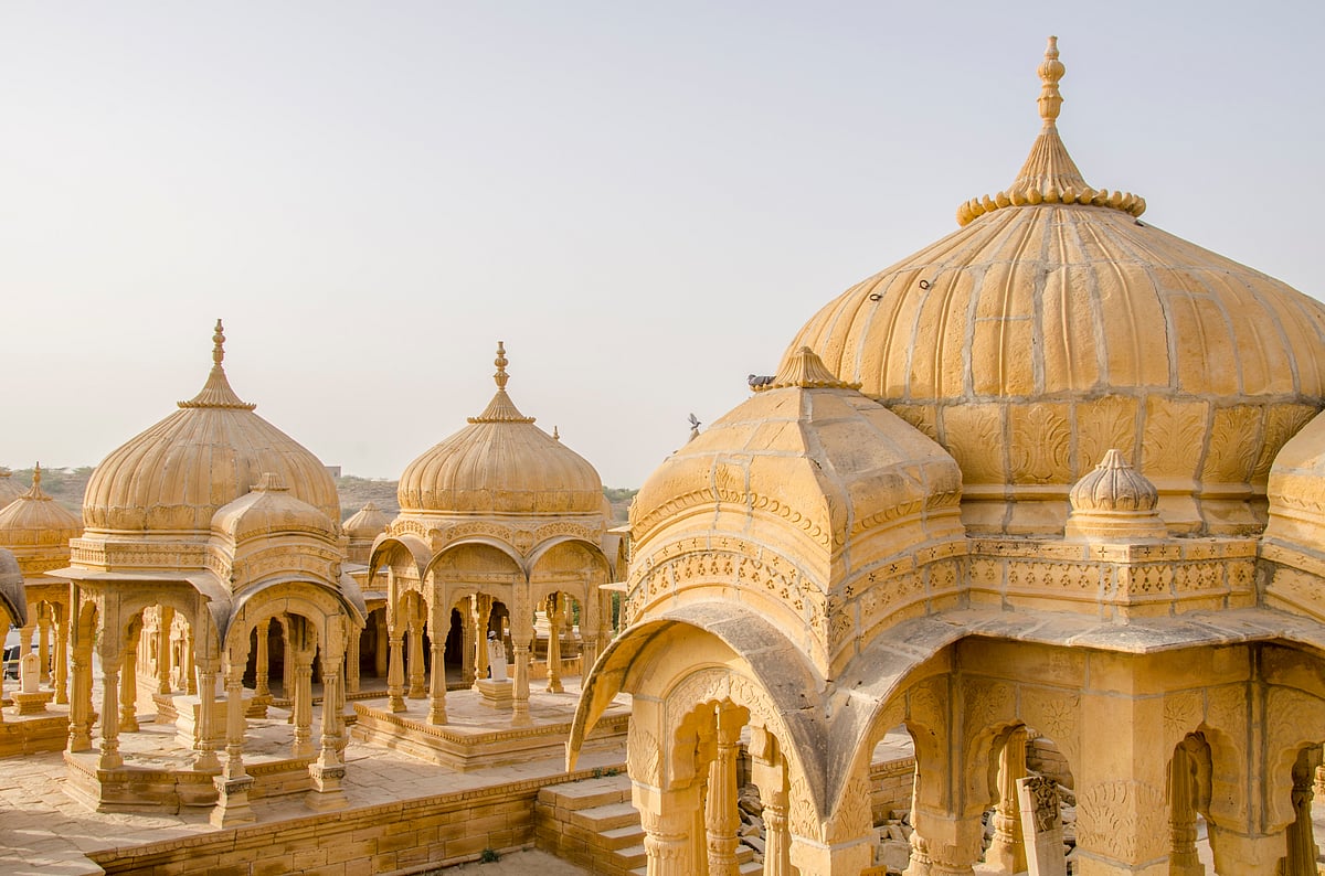 Bada Bagh is a garden complex located about six kilometres north of Jaisalmer