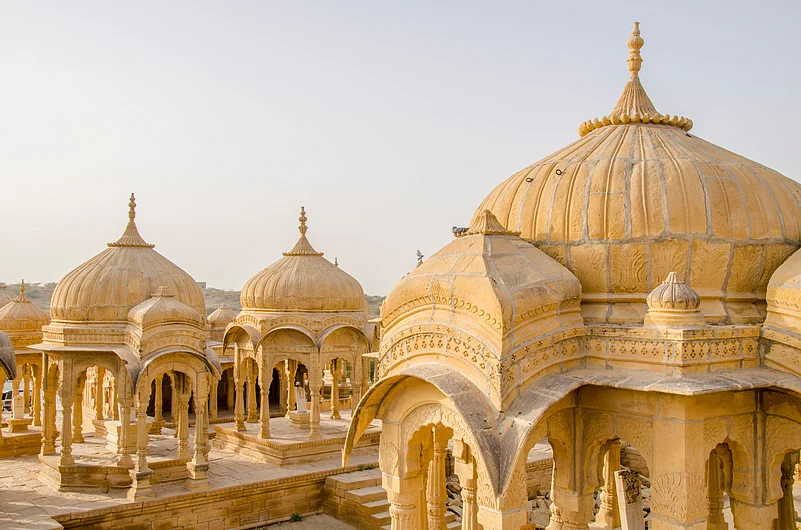 Bada Bagh is a garden complex located about six kilometres north of Jaisalmer