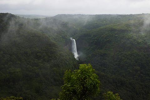 A waterfall in Chorla Ghat