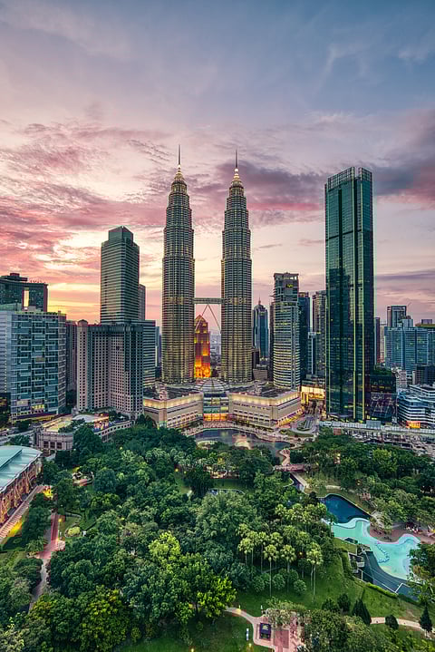 Skyline of Kuala Lumpur