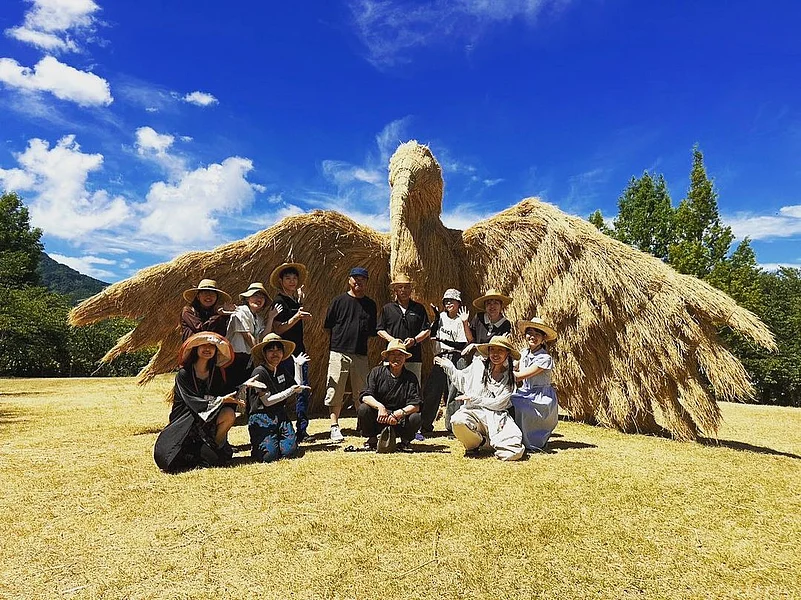 One of the artworks from a previous year