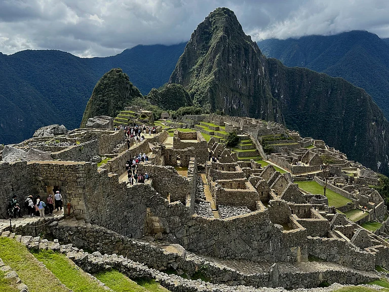 Machu Picchu is a 15th-century Inca citadel located in the Eastern Cordillera of southern Peru on a mountain ridge - Dhritipriya Raydasgupta