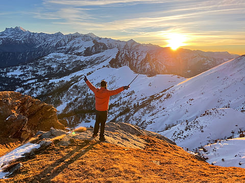Sunrise at Kedarkantha