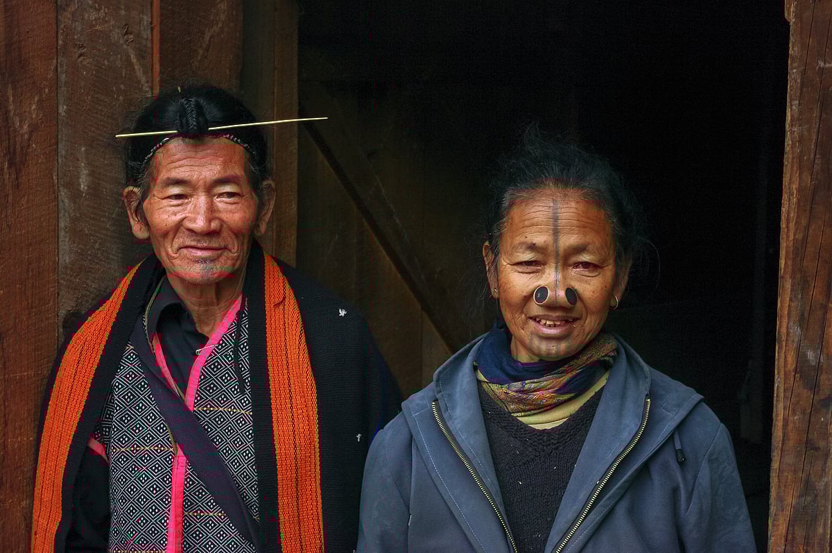 An Apatani couple