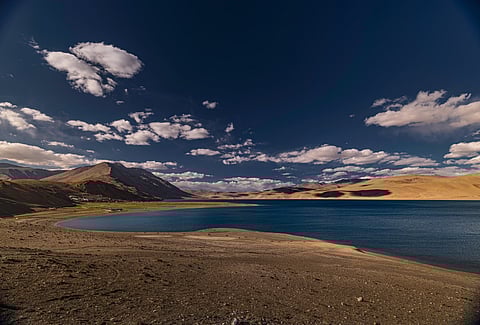 Tso Moriri Lake in Changthang