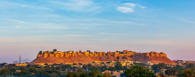 Panorama of Jaisalmer Fort