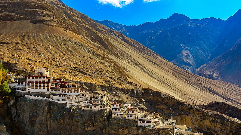 Diskit Monastery also known as Deskit Gompa or Diskit Gompa is the oldest and largest Buddhist monastery in Diskit, Nubra Valley