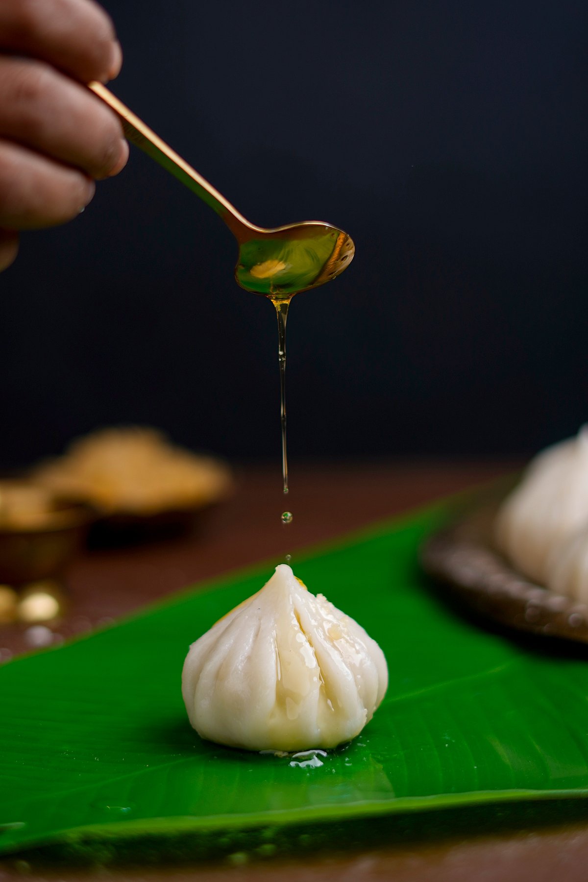 Ukadiche Modak is the most authentic variant, filled with jaggery and coconut and encased in rice flour shell