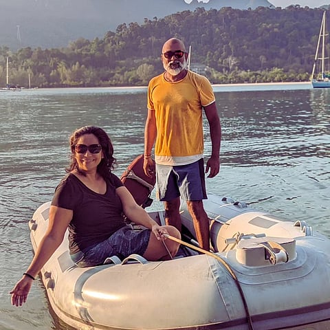 The couple ditched their jobs to sail the world full-time